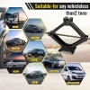 Se68842d2d9d34959a82fe5fdc35a8d556.webp 2T/3T Car Scissor Jack Auto Emergency Crank Lift Stand Labor-Saving Repair & Tire Replacement Tool with Wrench for SUV Vehicles