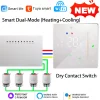 Smart WiFi Thermostat for Floor Heating&Cooling System Compatible with Gas Boiler Heat Pump HVAC Control Controller/Actuator