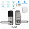 Tuya TTlock Smart Door Lock Fingerprint Door Lock Password Fingerprint IC Card Key APP Remote Unlock Eletronico Digital 도어락