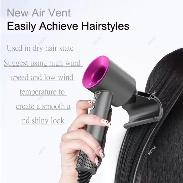 5 in 1 Super Hair Dryer Leafless Air Blower Electric lonic Diffuser Hairdryer Woman Professional 1.8M High Speed Hair Dryer