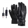 USB Electric Heated Gloves Outdoor Thermal gloves Hand warmer Winter Ski Gloves Motorcycle heated gloves Waterproof Touch Screen