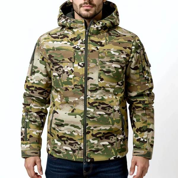 Sf0a887dc7d894adaa2330c1b77b9da8cW-2.webp Men Outdoor Jacket Waterproof Fleece Hooded Coat Hunt Clothes Autumn Camouflage Jacket Men Outwear Breatheble Sportswear