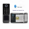 Sf48c0d0b3d6741c2a7ee4c281e790bf0U.webp Waterproof Outdoor Door Smart Rim Lock Digital WiFi Remote Fingerprint Electric Electronic Smart Door Lock with Tuya TTLock App