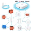 Sf61bde5dd96a4e6ca7602b9230351450w.webp Tuya Smart Multi-mode ZigBee Bluetooth Wireless Gateway Hub Home Bridge App ZigBee Devices Mesh Connect Automation DIY