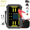 3000A Car Jump Starter 22200mAh/16000mAh 1500A Power Bank 150PSI Pump Air Compressor Emergency Battery Booster Power Bank Start