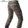 Men's Motorcycle Protective Pants Breathable Wear-Resistant Tight Jeans Overalls for Motorbike Safety Comfortable Riding Gear