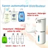 Distributeur Savon Automatique Sans Contact USB Rechargeable