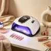 Lampe UV LED 81 LED pour Séchage Rapide du Gel, Sé