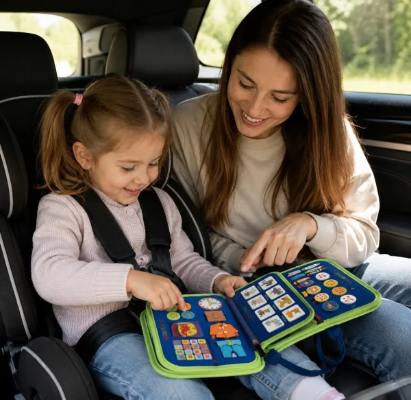 A835cb23c3dd3479c8638a99c90a948a5Z.webp Livre d'activités éducatives Montessori avec velcr