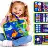 Aa8d9aa0096c440c981d2599dbe02dc6a6.webp Livre d'activités éducatives Montessori avec velcr