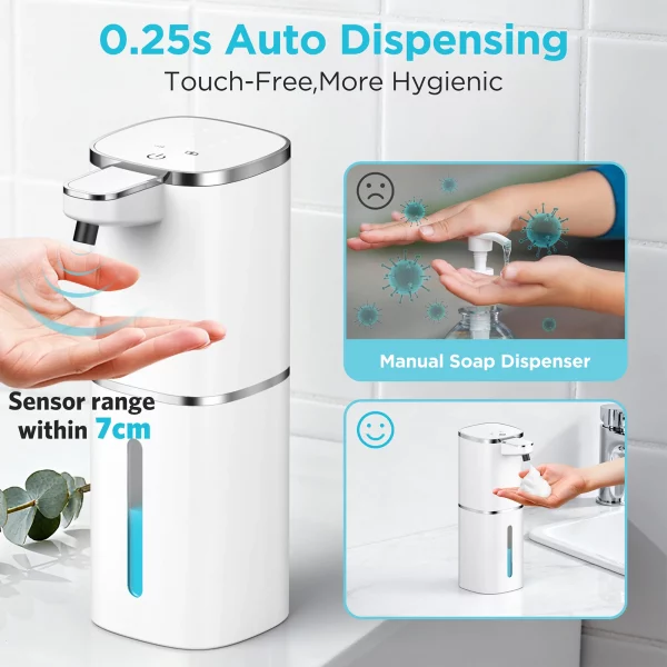 Ad924514a49eb4c5899a450f90f4a6f17L.webp Touchless Foam Automatic Soap Dispenser IPX5 Water