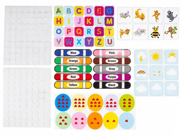 Aec2a38a3e64f460aaf5a646b94d84b571.webp Livre d'activités éducatives Montessori avec velcr