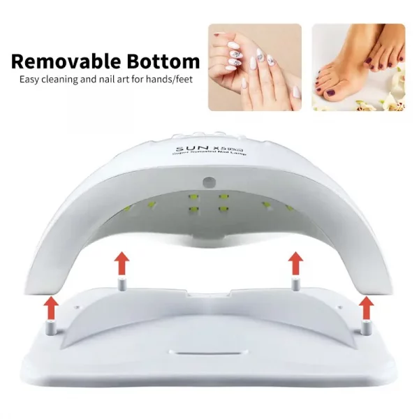 S002fcc195e194a7da582be07e9feb612D.webp SUN X5-Lampe à ongles LED MAX pour manucure, lampe