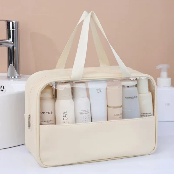 S01c66cbb1402468e85eb01dde3edbae49.webp Sac à cosmétiques de voyage Portable pour femmes,