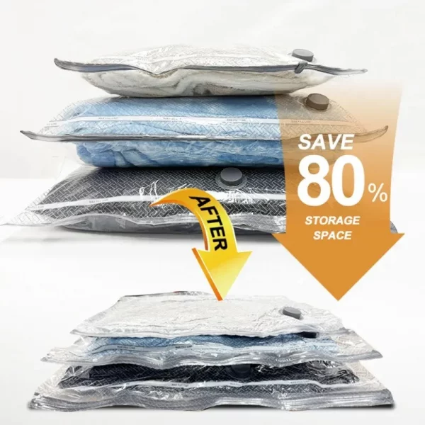 Sacs de compression sous vide multi-tailles avec p