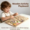 Tableau d'Activités Montessori Éducatif pour Enfants