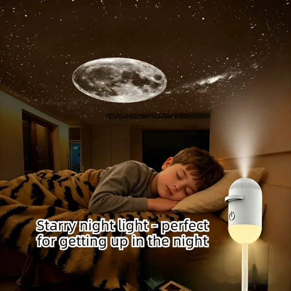S09e014a6453545c2bf9cc98bc062bd92m.webp Projecteur d'étoiles mini 2-en-1 – Lampe d'ambianc