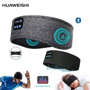 HUAWEISHI Bluetooth 5.0 écouteurs sport bandeau de