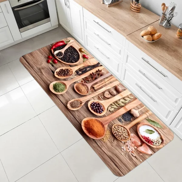 S133a9f12d6b8410f9425a735a2057a12S.webp Tapis de cuisine imprimé herbes et épices, tapis l