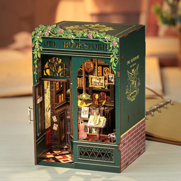 S1583ad1b8b134d5fbb5345ff74e25a32i.webp CUTEBEE – Kit de coin de livre à monter soi-même,