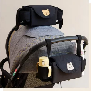 S1603fb82ea08458b99e93e99c9e8e3d35.webp Sac de poussette pour bébé, organisateur de landau