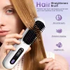 S17afe8e493684fa8ac9678c5f21b4b7dz.webp Brosse à lisser les cheveux pour femmes, chauffage