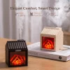 Diffuseur d'arômes humidificateur style feu de cha