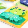S1b4fbde06dfe4c2a9d76045438ace4191.webp Puzzle 3D en bois sur le processus d'évolution des