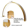 S21013cf1511b4a3eb67689a419fc17e8V.webp Fosoto or demi-lune lampe 45W ongles lune lumière