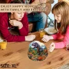 Puzzle en bois en forme d'éléphant, dinosaure et a