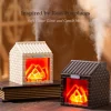 Diffuseur d'arômes humidificateur style feu de cha