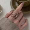 VENTFILLE – bague à fleurs en argent Sterling 925