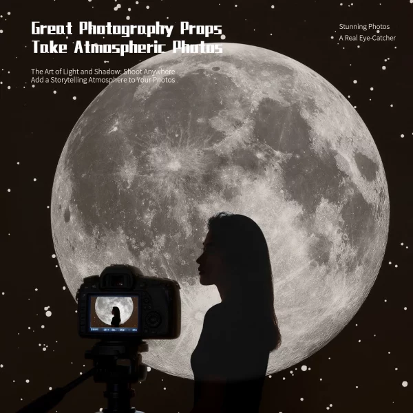 Projecteur d'étoiles et d'éclipses avec musique, l