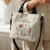 S2e624ca04e4f4dcd91a4f6029cd6cddf9.webp Sac fourre-tout en toile à motif floral « Plant Yo