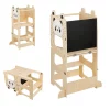 Tour d'apprentissage Montessori 3 en 1, convertibl