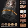 Ensemble moulin à sel et à poivre électrique avec