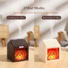 Diffuseur d'arômes humidificateur style feu de cha