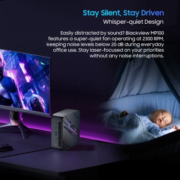 S33128ade168d492dad8c5039461a2cb3v.webp Blackview MP100 Mini PC 7430U 16GB DDR4 512GB SSD