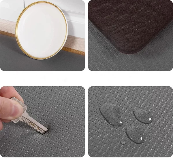 S363cf9467e024c01adee4bdce9710c05S.webp Tapis Anti-Fatigue de Cuisine avec Coussin à Mémoire de Forme