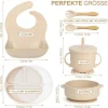 S36ac3e448b5a440aa95737a15995f1f06.webp Ensemble d'alimentation pour bébé en silicone 7 pi