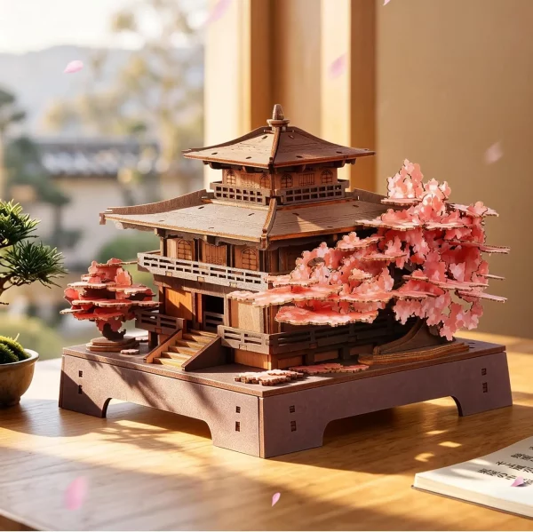 Robotime - Kits de modèles de puzzle en bois 3D -