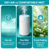 Humidificateur ultrasonique portable de 220ml, dif