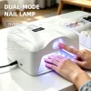 Lampe à ongles 2-en-1 pour un seul doigt ou un seu