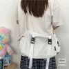 Sacs à bandoulière en toile pour femmes jeunes hom