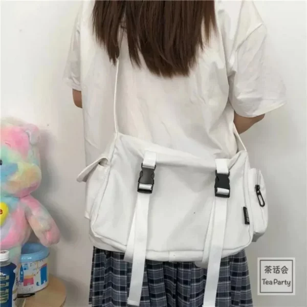 Sacs à bandoulière en toile pour femmes jeunes hom