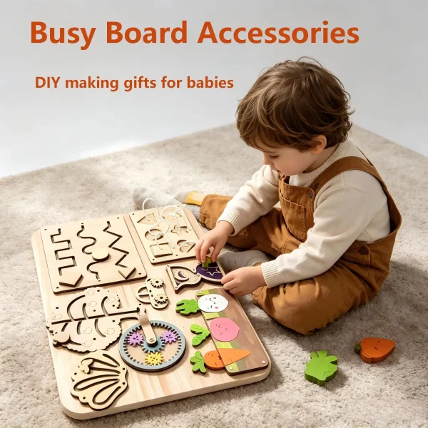 Tableau d'Activités Montessori Éducatif pour Enfants