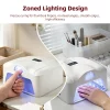 Lampe à ongles 2-en-1 pour un seul doigt ou un seu