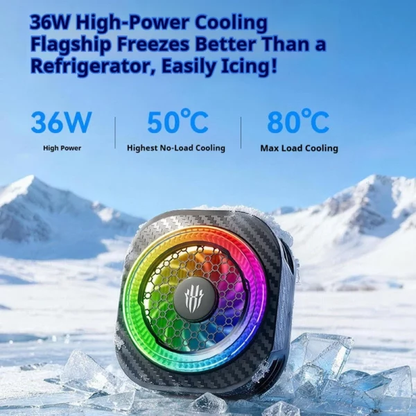 Refroidisseur Magnétique 35W pour Jeux et Streaming
