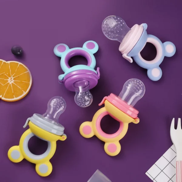 Sucette pour bébé, mangeoire à fruits, sac en mail