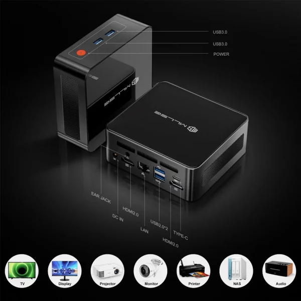 S4b5f990ec6bb4a75a5d7580557f11bb18.webp Mini PC MLLSE G1, processeur AMD Ryzen 5 5500U, 16